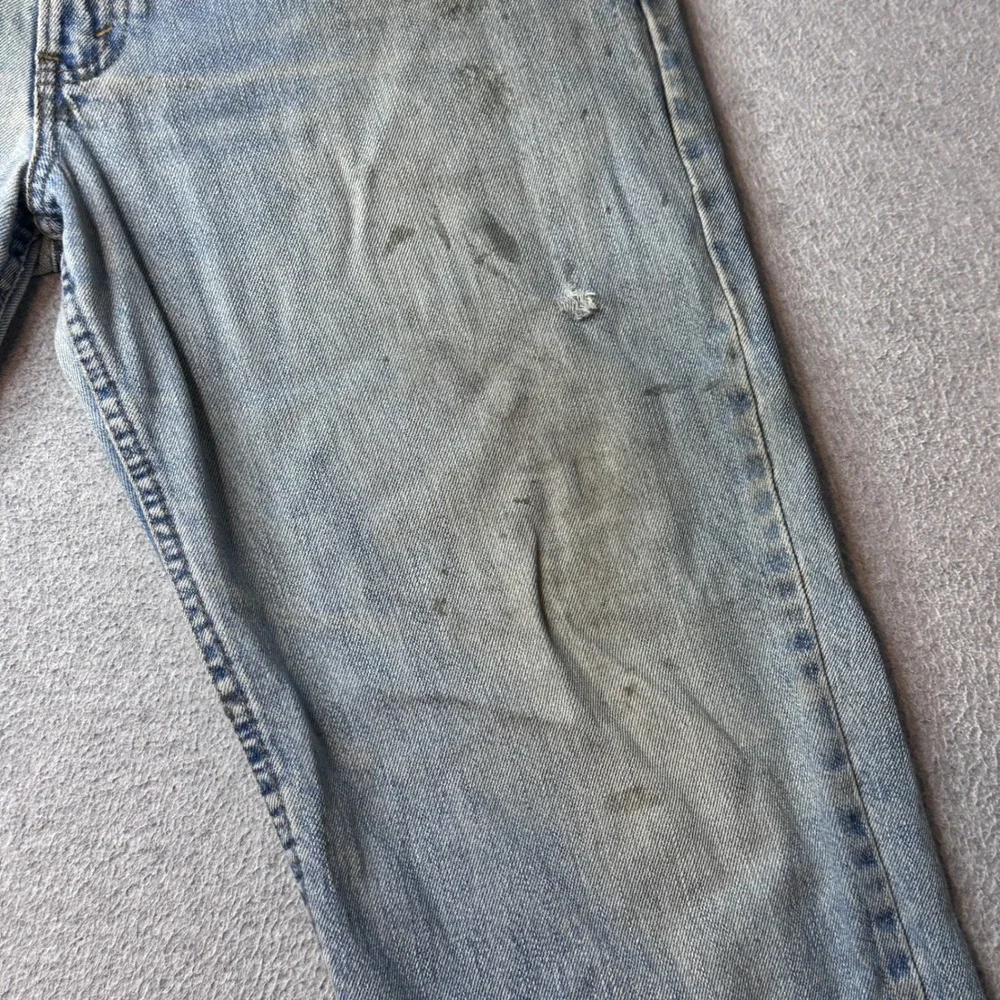 Levi's 550 Jeans Mens 36x32 (34x30) Blue‎ Relaxed Fit Tapered Light Wash Denim